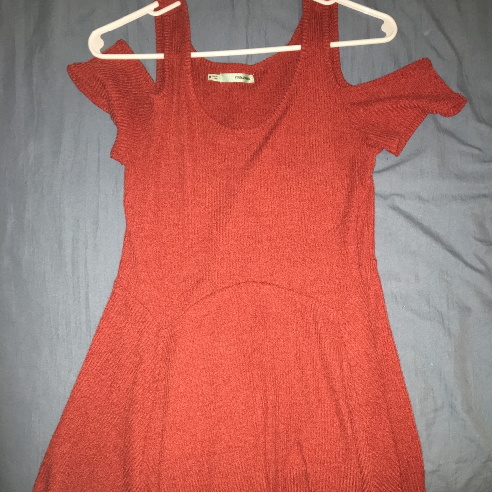 Orange dress
